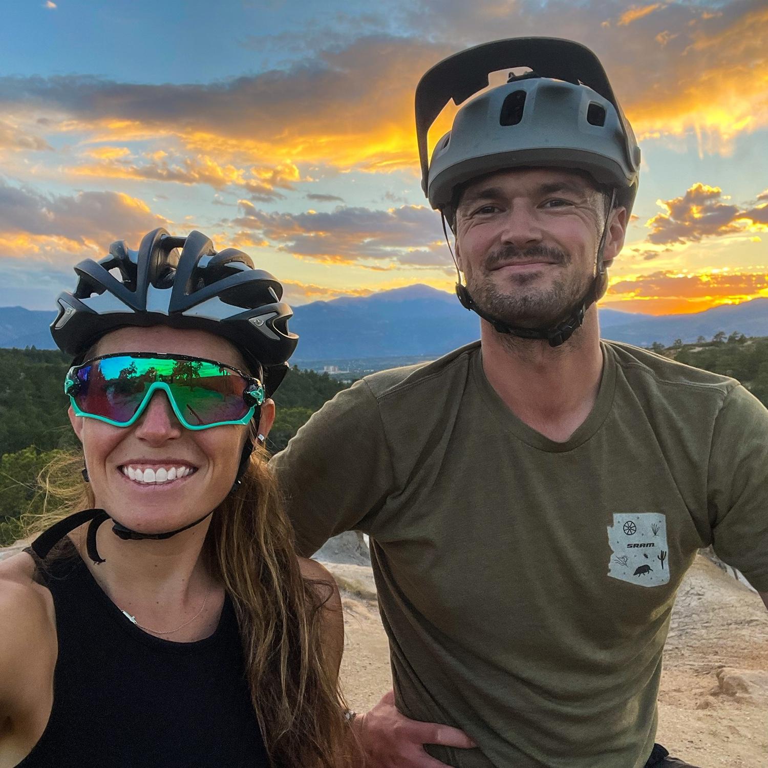 Shortly after our move to CO. One of many rides in our new home.