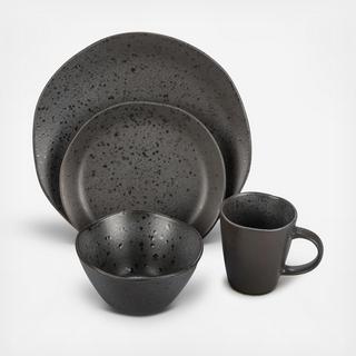 Quantum Reactive 16-Piece Dinnerware Set, Service for 4