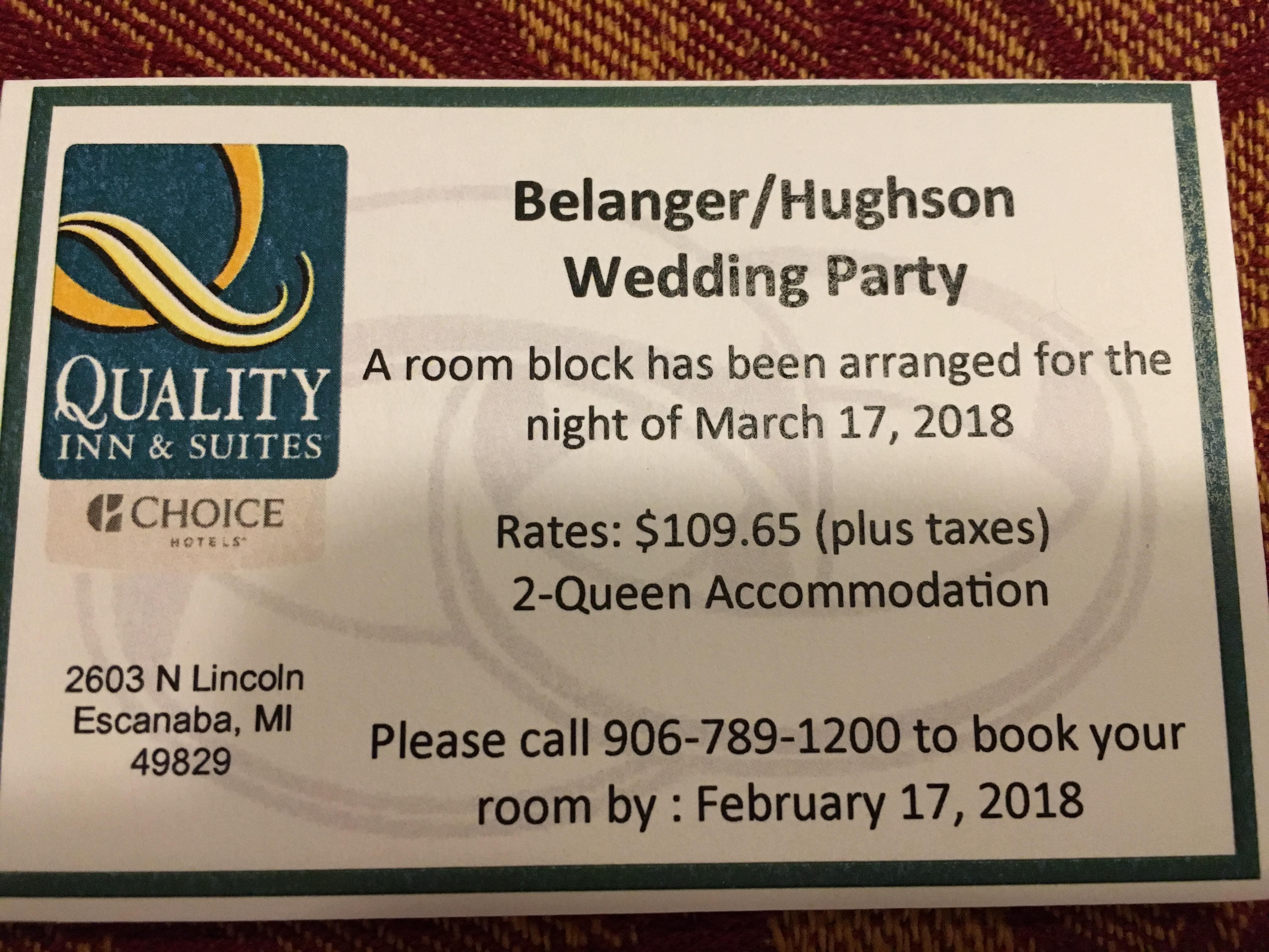 The Wedding Website of Susan Belanger and Tom Hughson