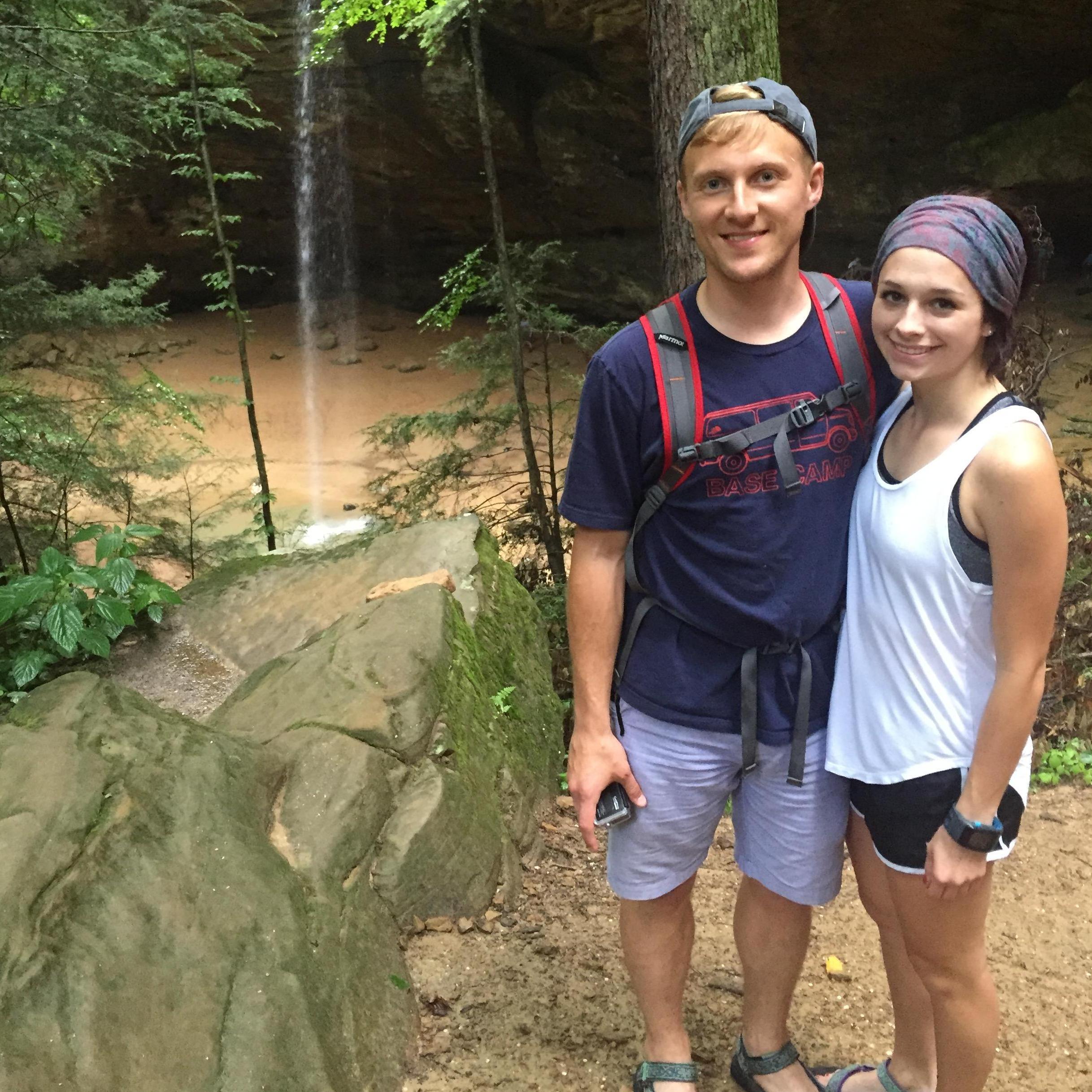 Hiking in Hocking Hills