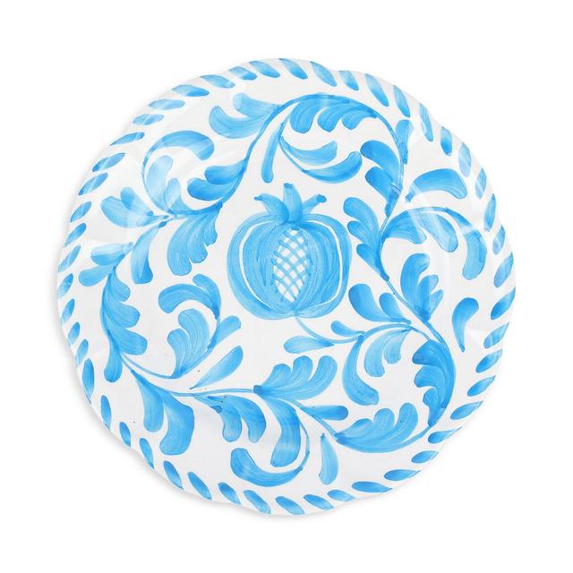 VIETRI Arezzo Aqua Salad Plate