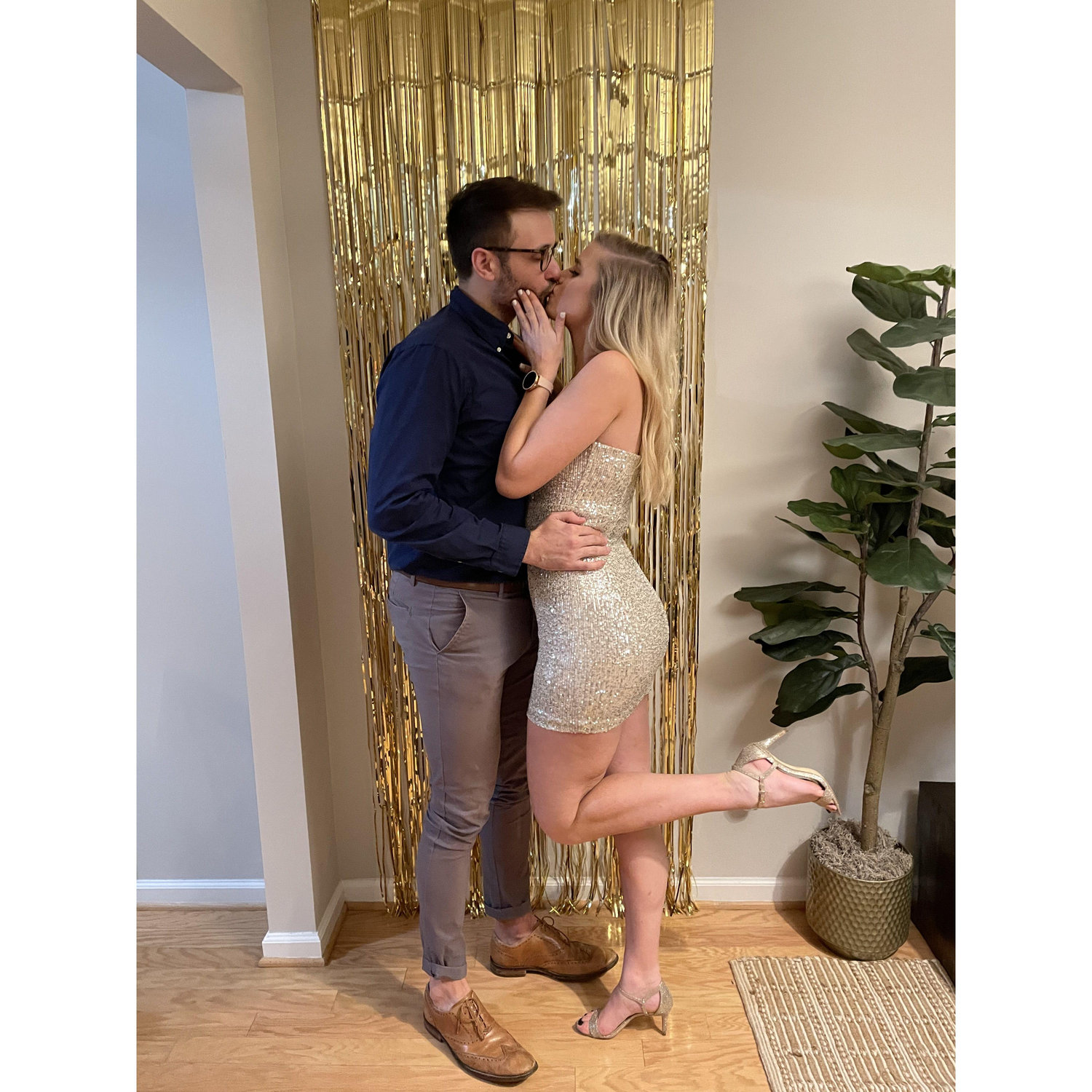 Our first New Years Eve together