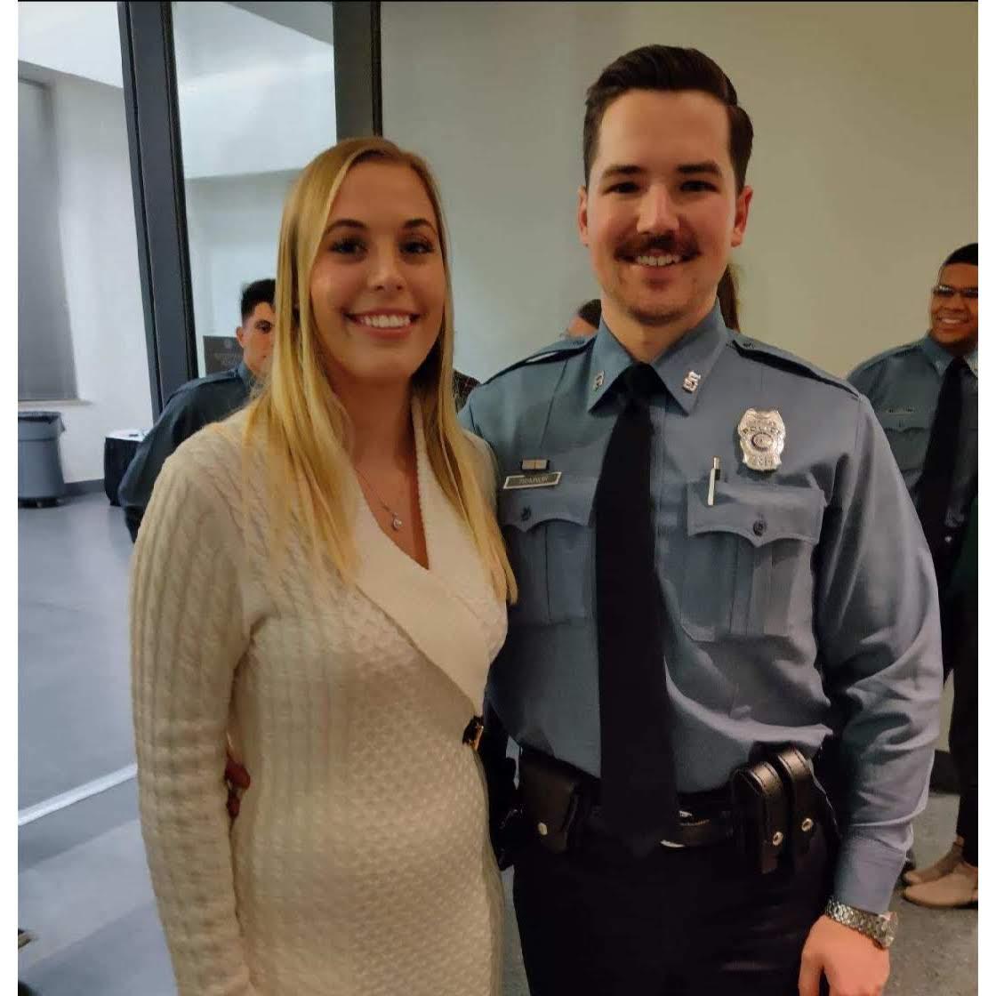 I was there to support Daniel as he graduated from the Kansas City Police Academy in January of 2020!