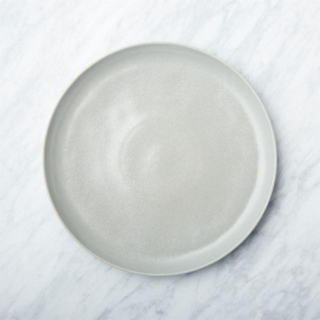 Visto Grey Stoneware Dinner Plate