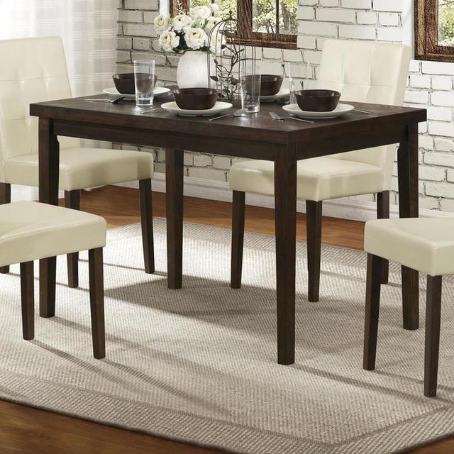 Homelegance Ahmet Espresso Wood Dining Table