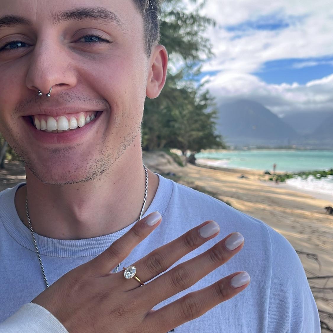 Kanaha Beach Park is where we decided to shoot our engagement pics at!