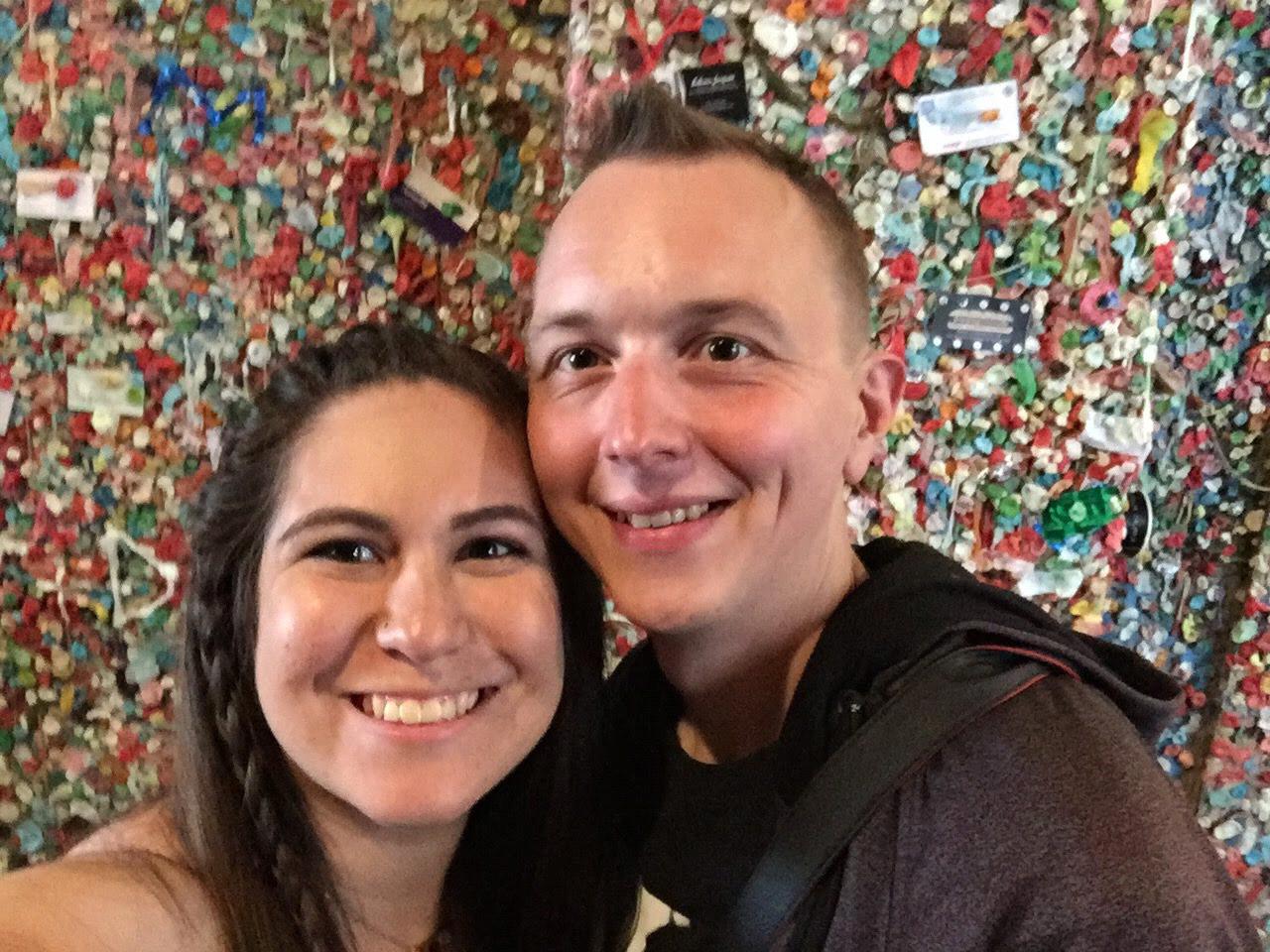 Gum Wall in Seattle, our favorite trip yet!