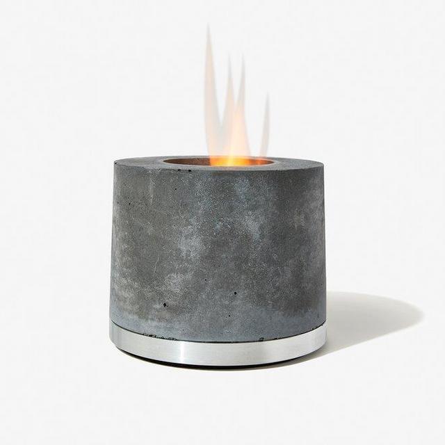 Personal Concrete Fireplace
