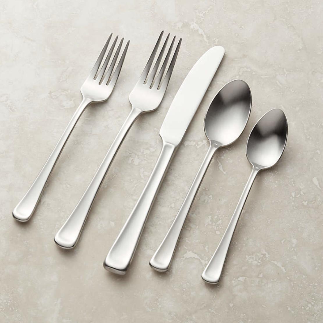 Scoop Satin 20-Piece Flatware Set