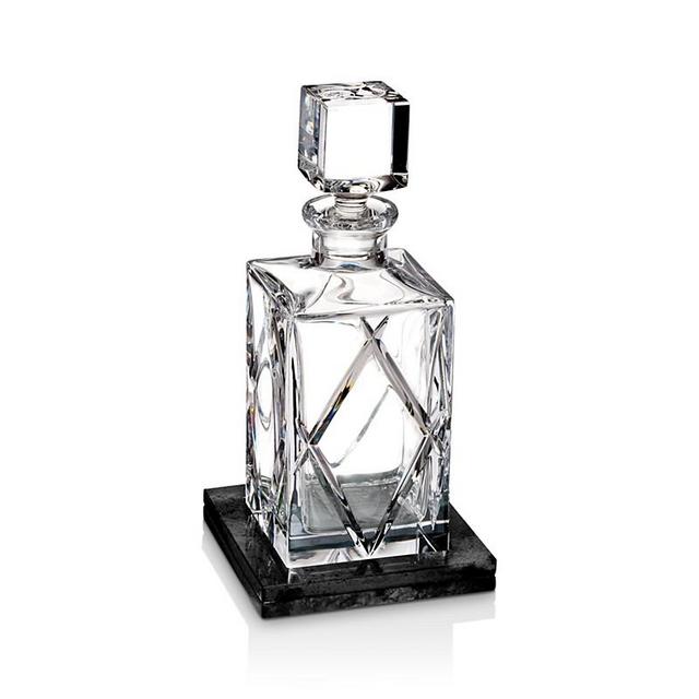 Waterford - Olann Decanter Square with Marble Coaster
