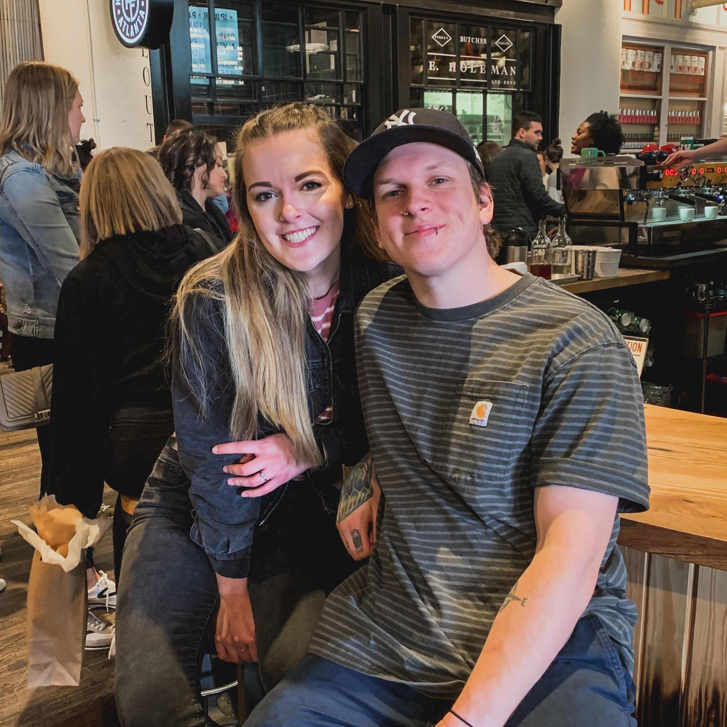 Ponce city market with Lynzie's family