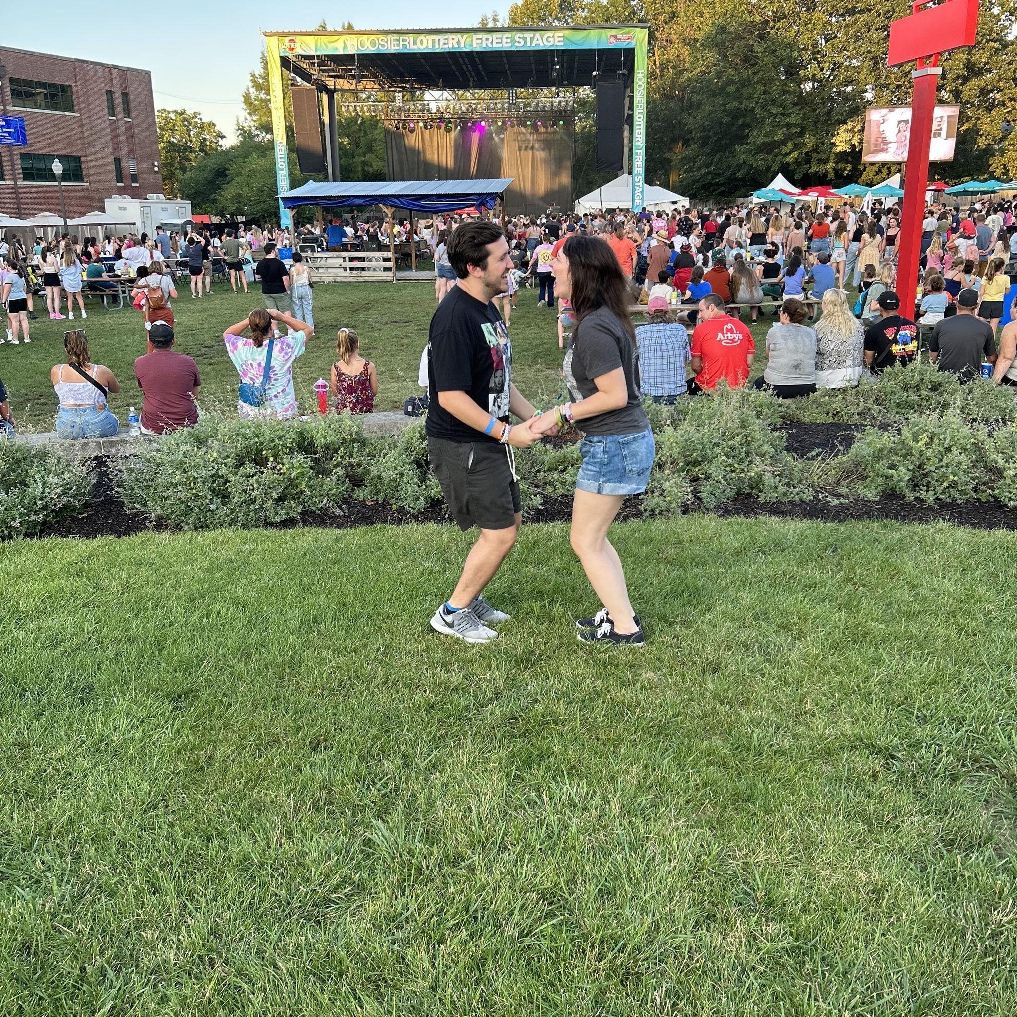Taylor Swift at the Indy State Fair?! No, but there was her dance party!