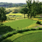 Golfing at Hawk's View Golf Club