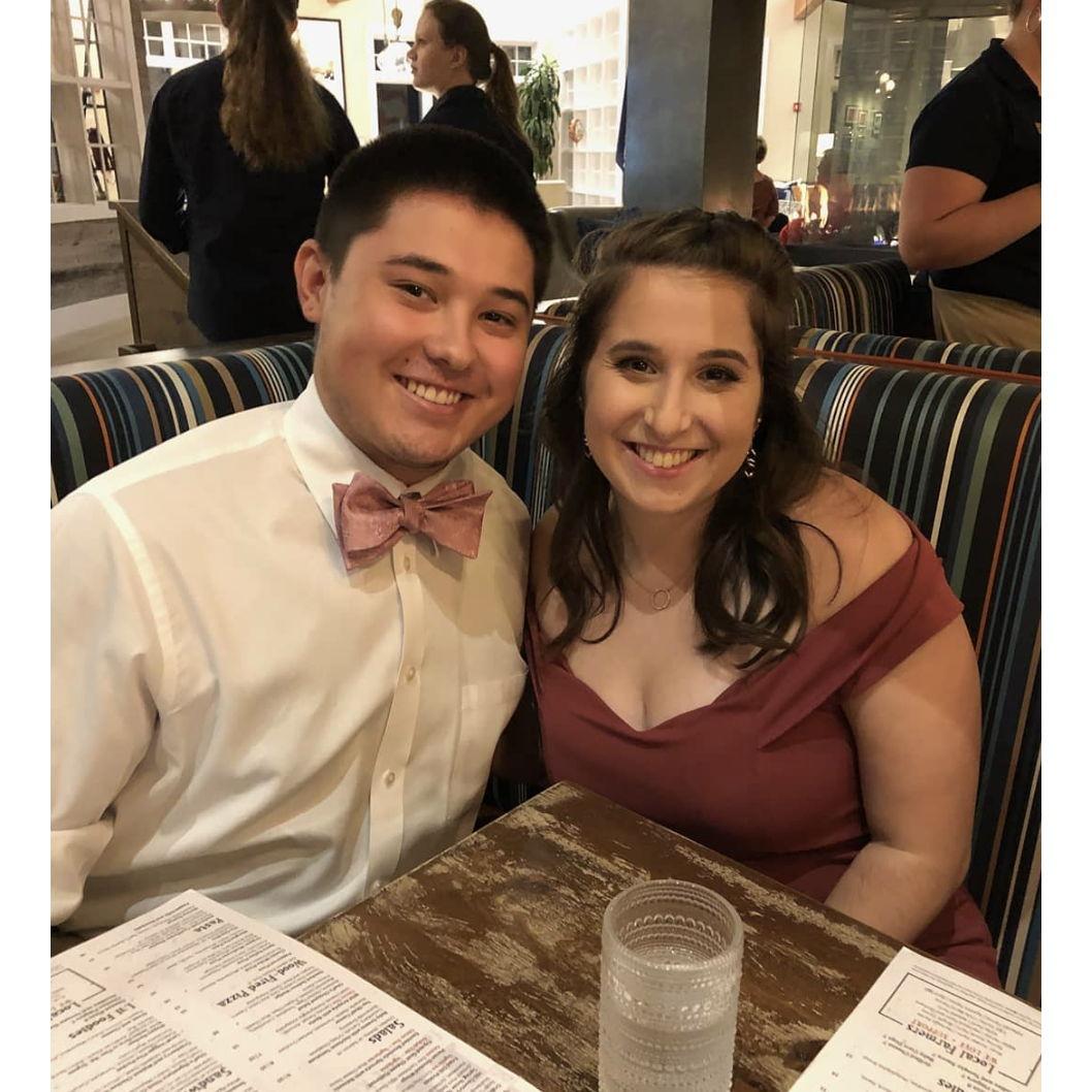 6 month anniversary dinner