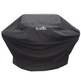 Char-Broil Performance 62-in x 44-in Black Pvc Grill Cover Fits Models 606686, 748083