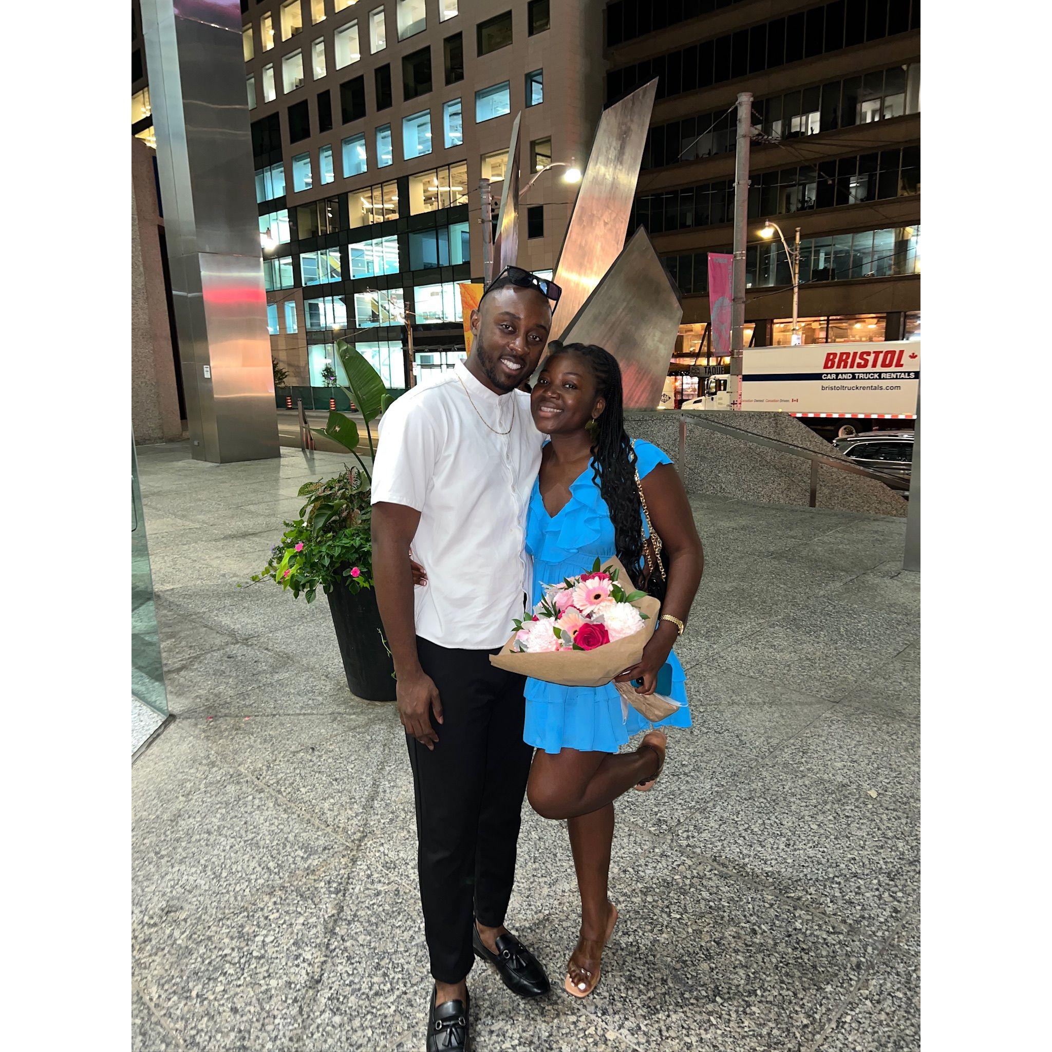 August 2023 – When Our Story Officially Began. The start of something real.