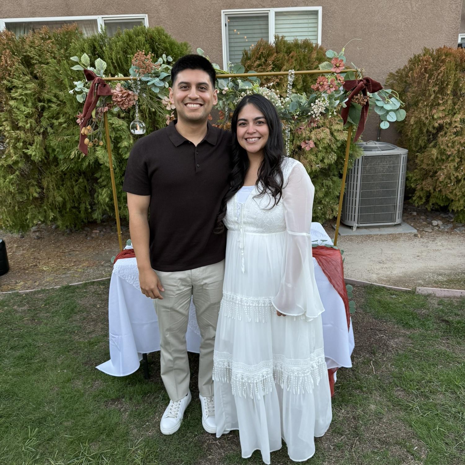 Our first wedding shower hosted by Bro. Peter and Sis. Veronica. We were blessed by our families!