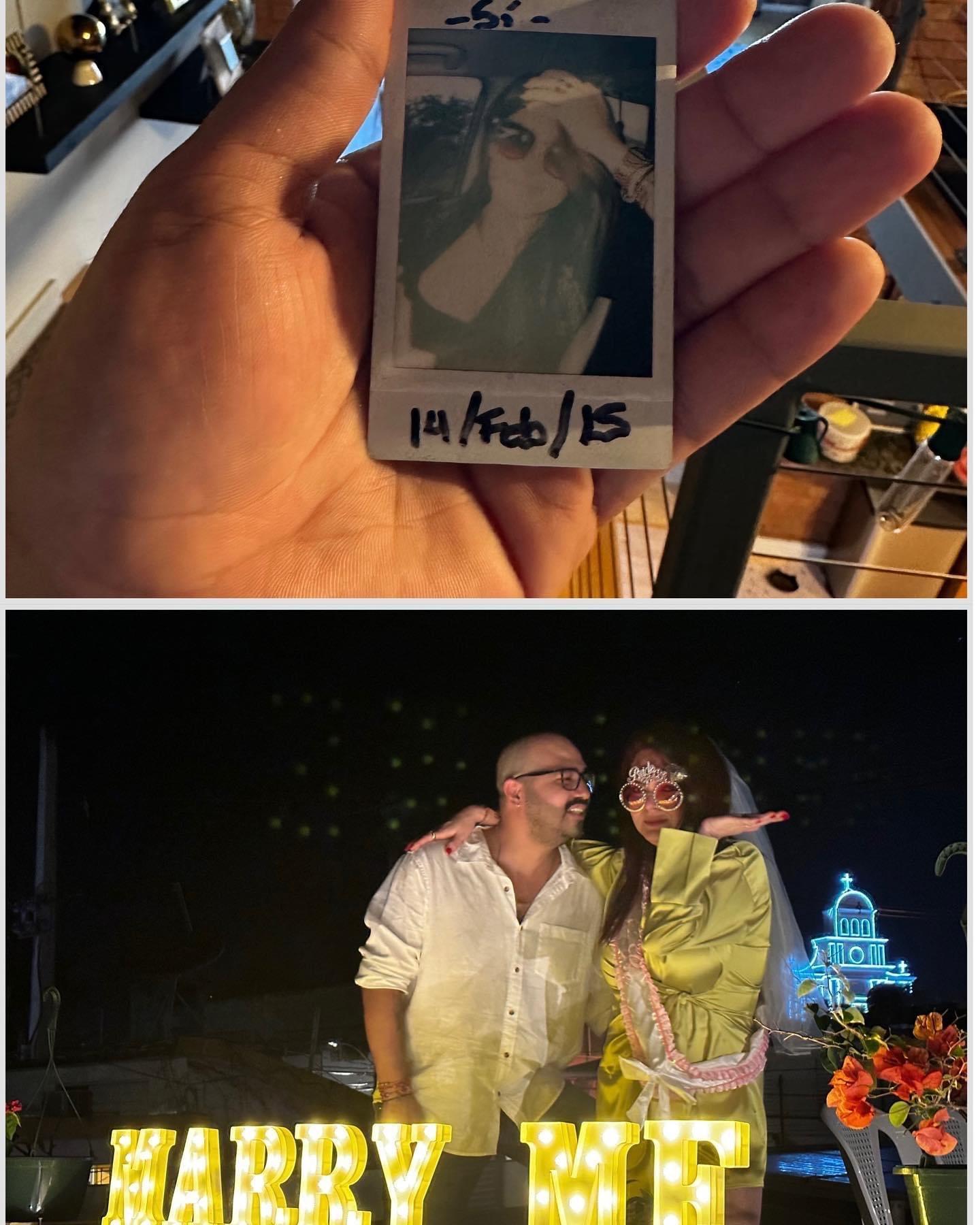 From the date G said Yes to the beginning of their love story (02/14/2015) to the day G said YES to Forever (Proposal night, 12/24/2022).