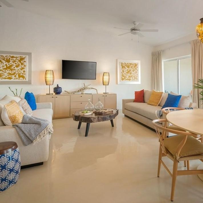 Penthouse living room