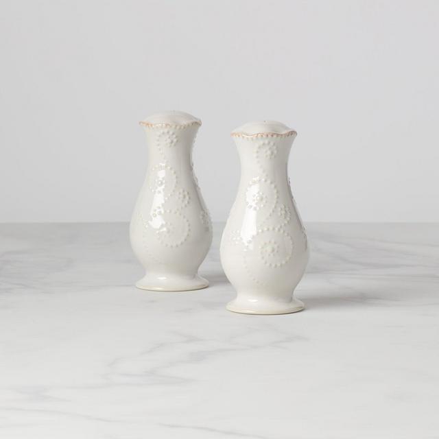 French Perle White™ Salt and Pepper Shaker Set