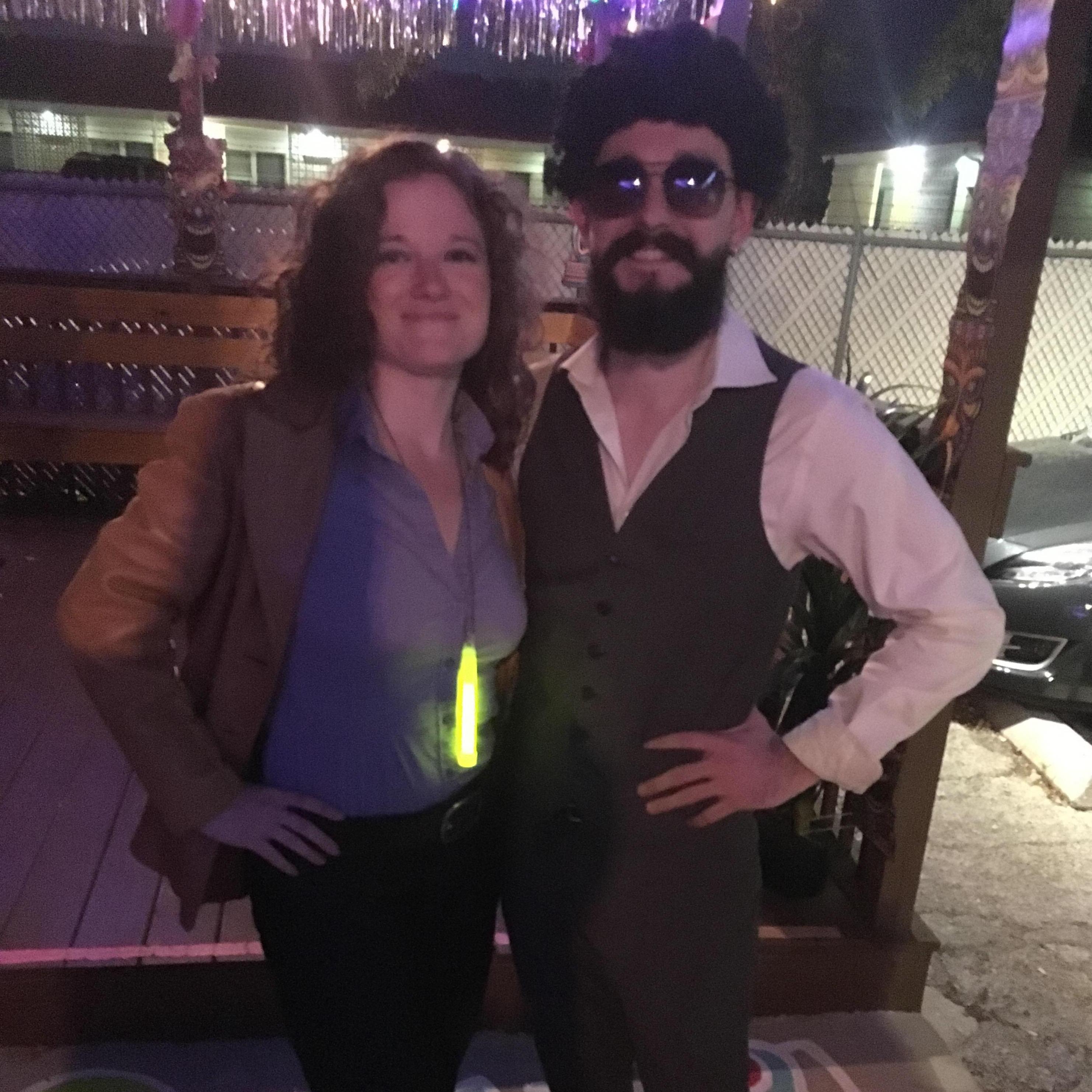 Halloween, 1970s theme, San Antonio, 2016