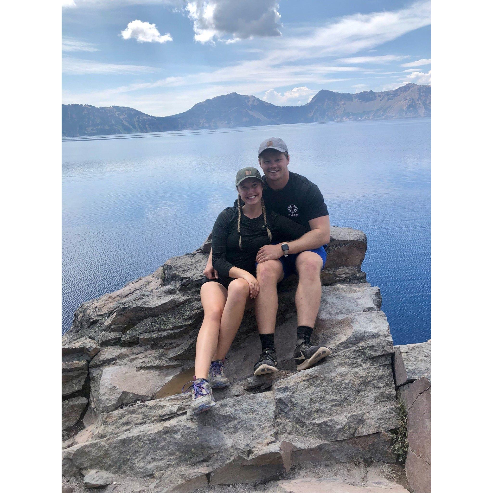 July 30, 2021- Crater Lake National Park for Tyler's 25th birthday