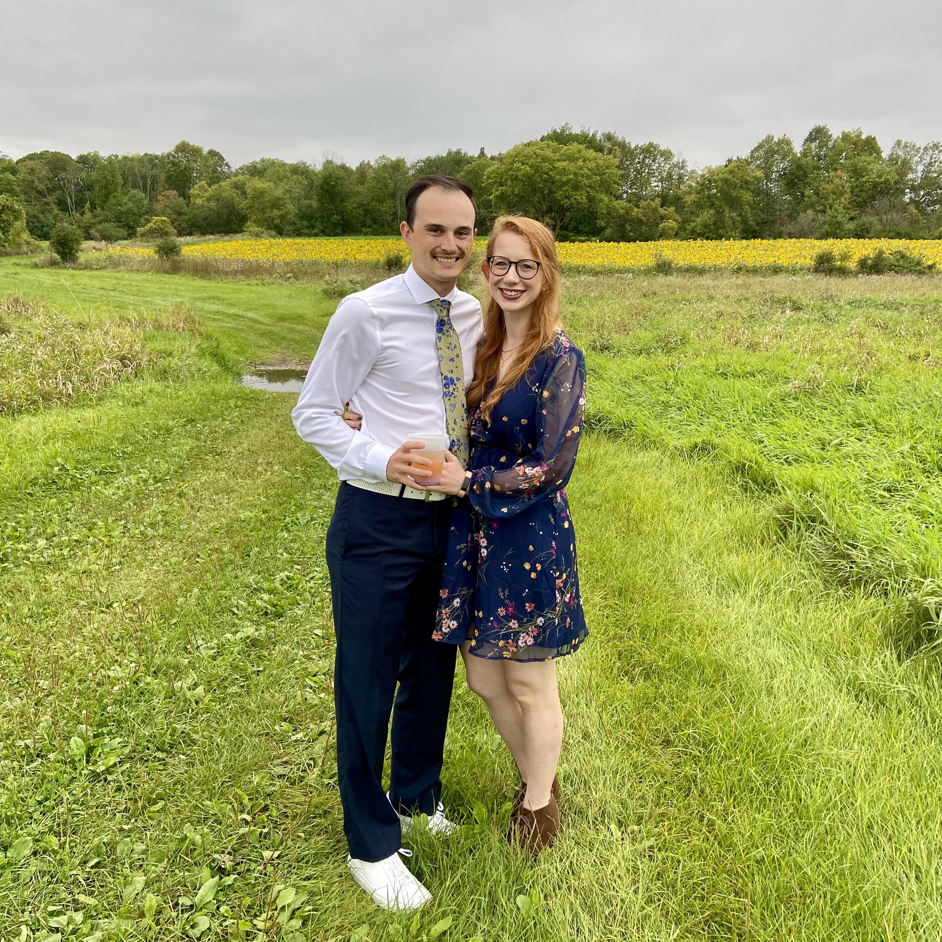 The first wedding we attended together as each other's dates! 9.24.2022