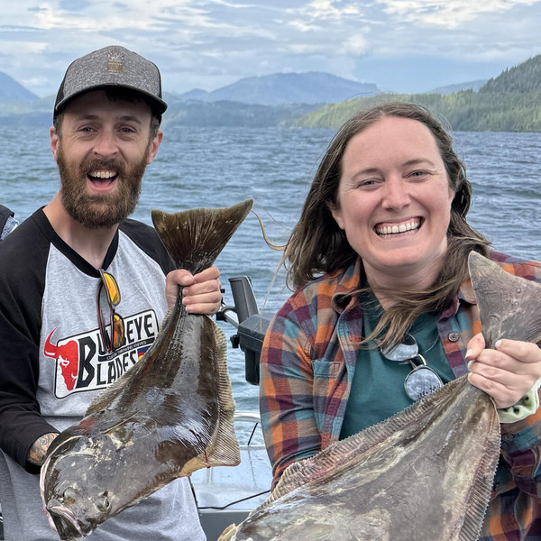 Bass Fishing Charter on our Honeymoon