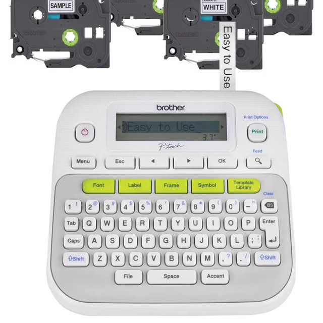 Brother P-Touch Label Maker Bundle