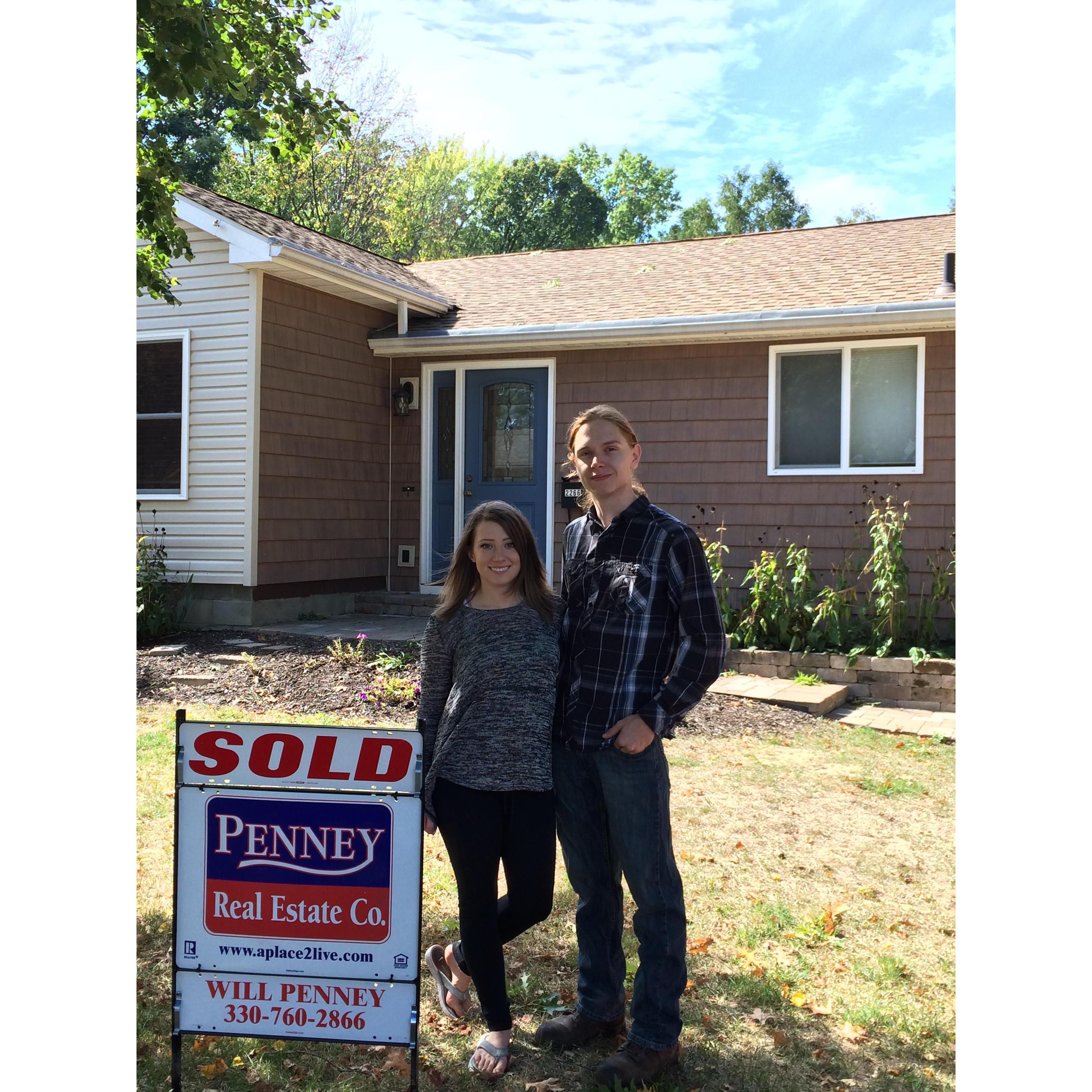 Our first house! September 2015