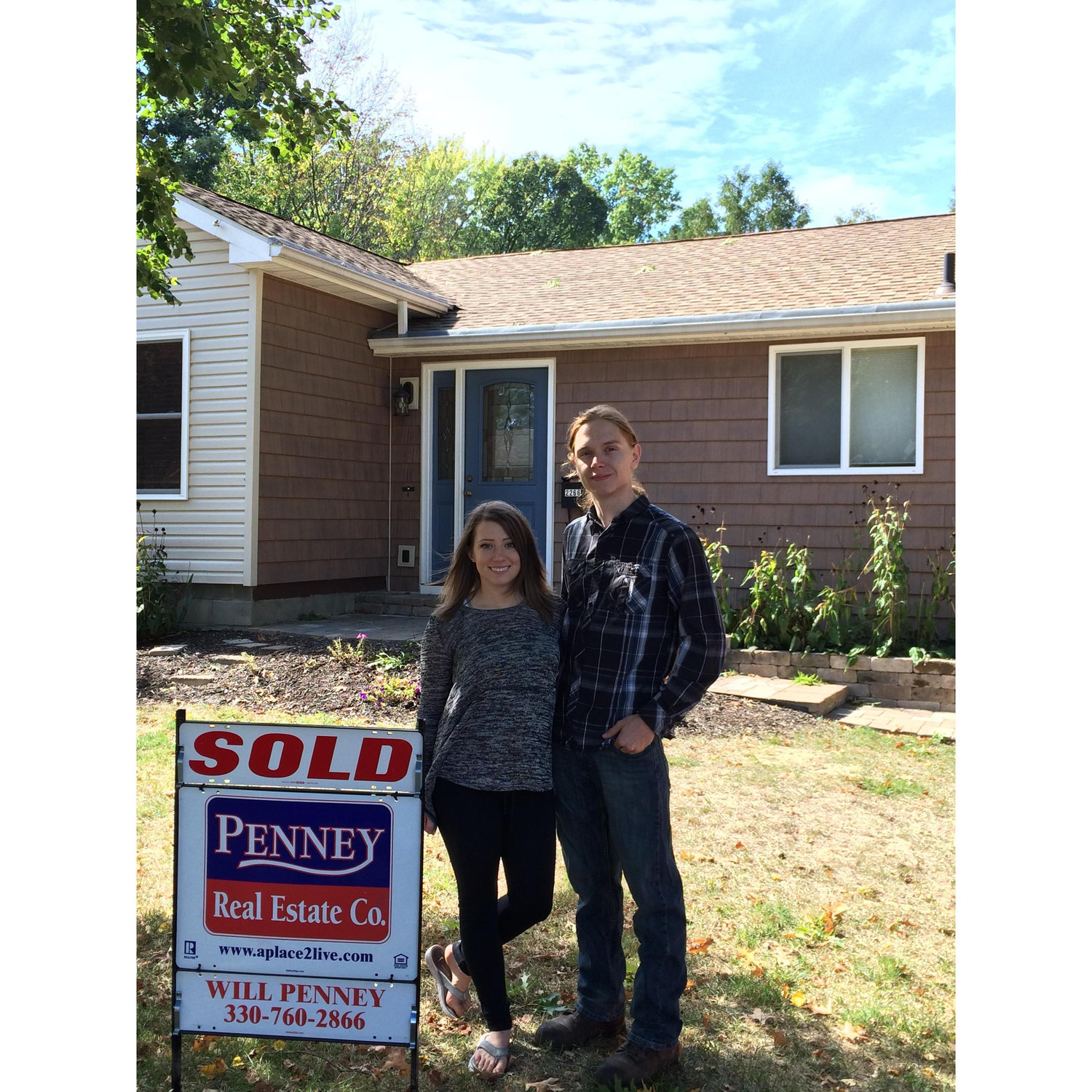 Our first house! September 2015