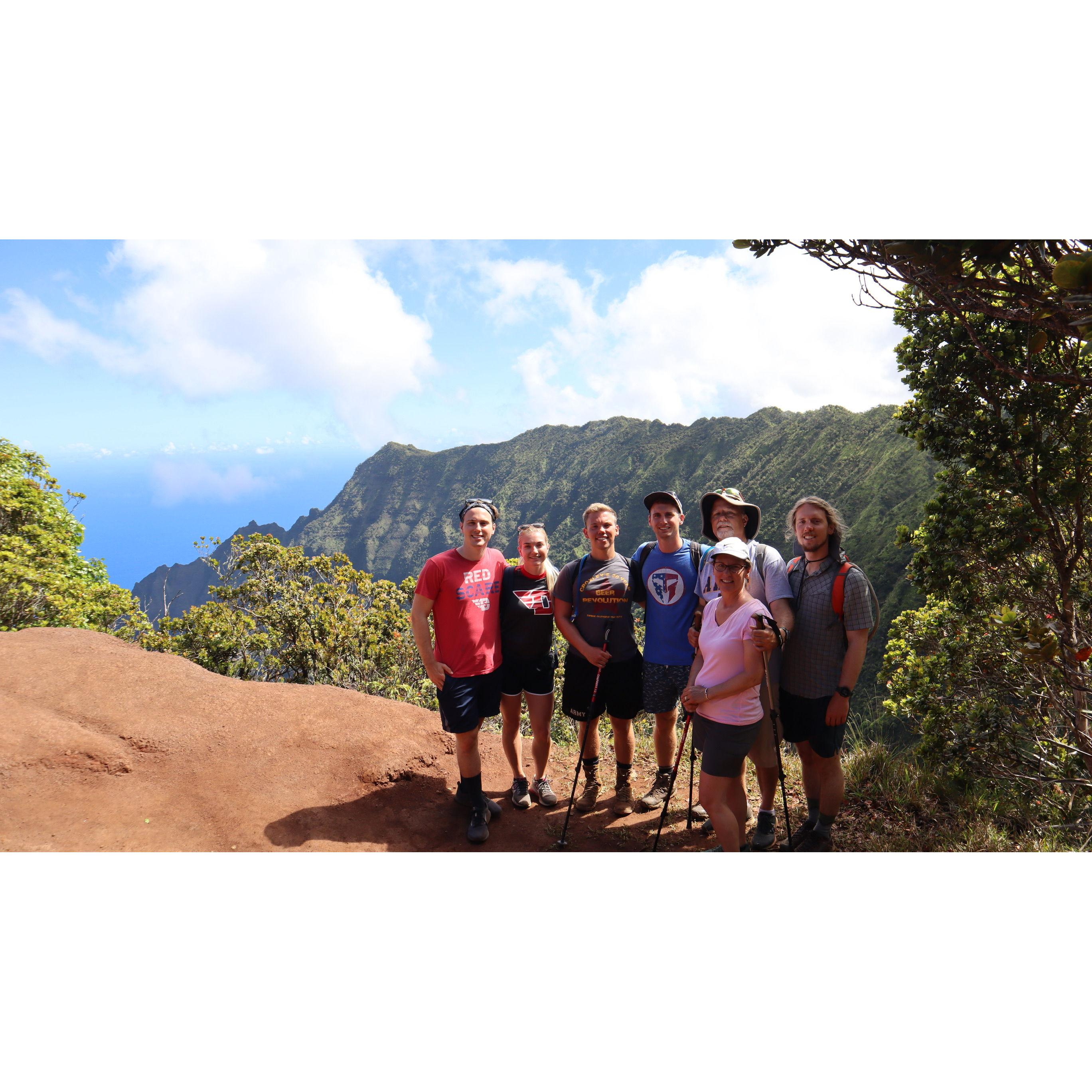 Family vacation to Kauai island
