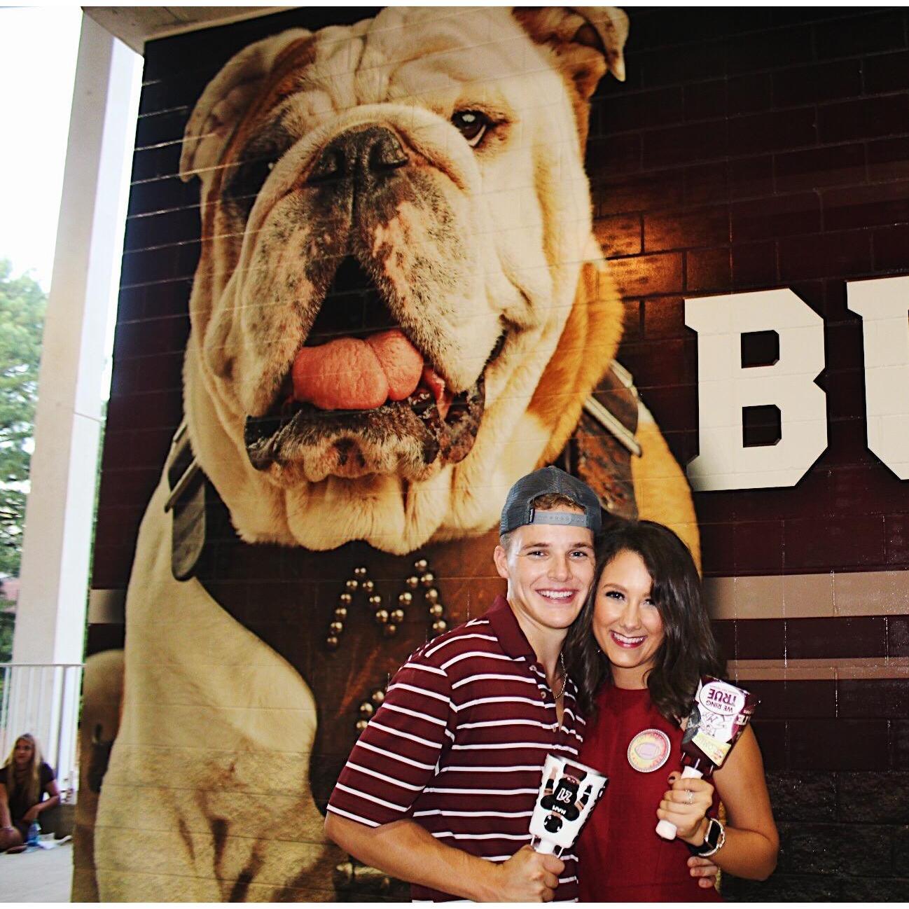 The first football game that Hannah sat in section 15 with Nathan