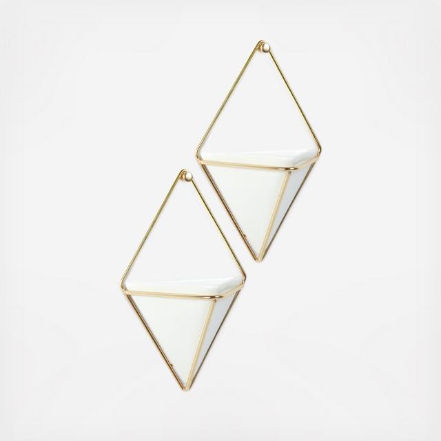 Trigg Small Wall Vessel, Set of 2