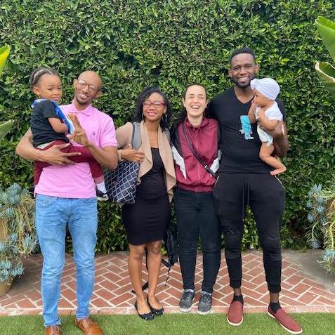 Family time at church!
