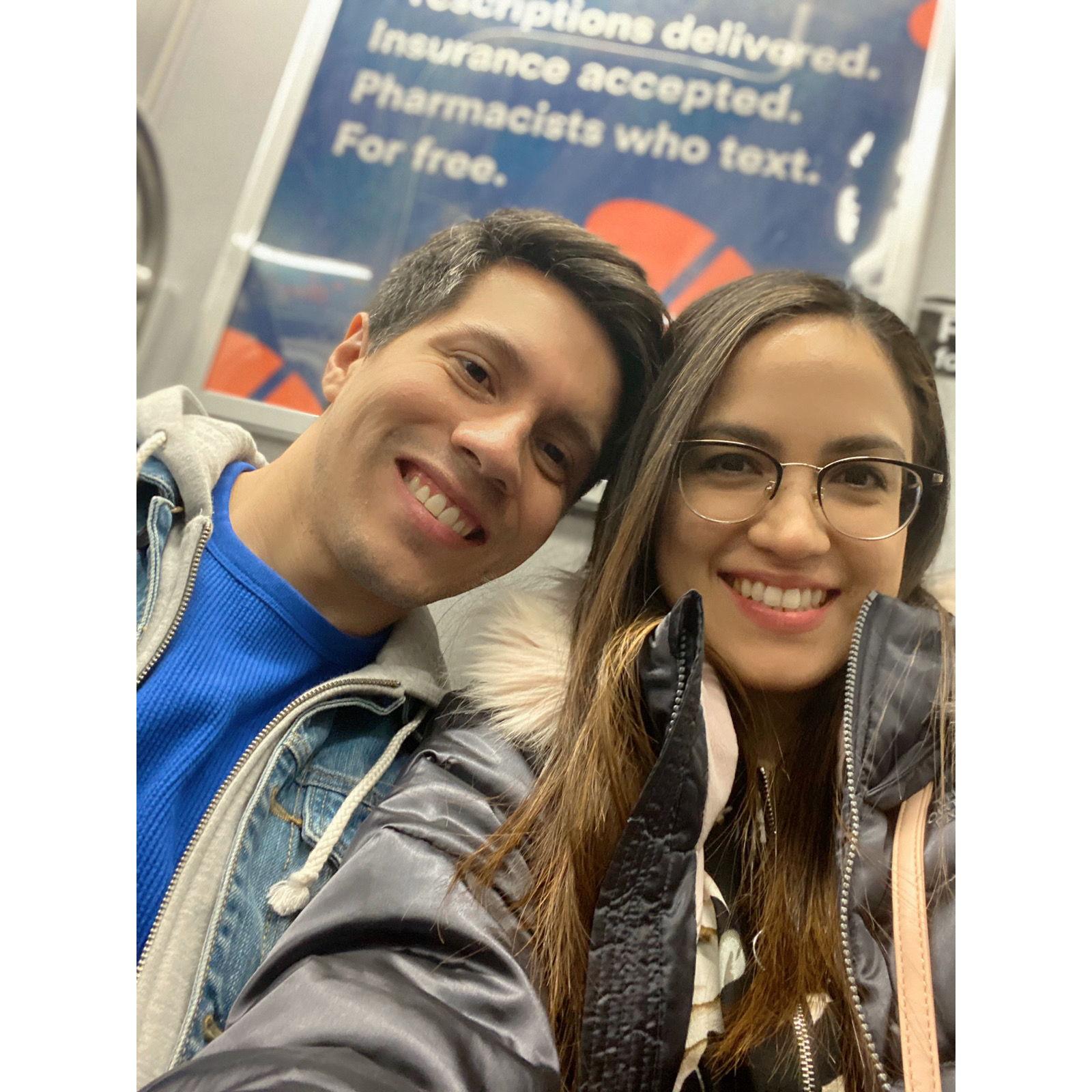 Primera salida juntos en NYC!