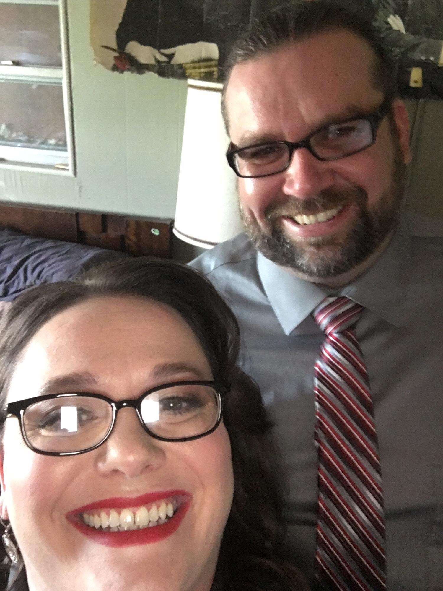 On our way to the engagement photo shoot we won❤️❤️❤️. We are truly blessed 😇