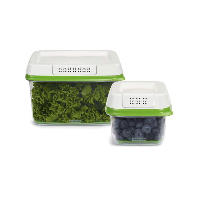 Produce Saver Food Storage Containers, 2-Piece Set