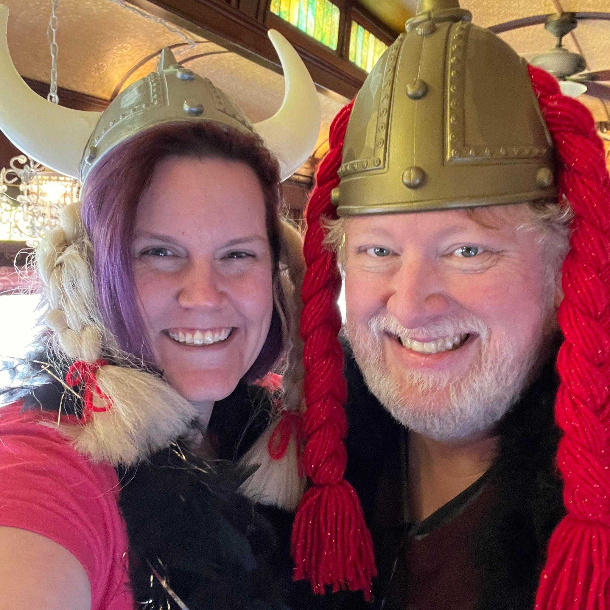 Being silly with a romantic getaway