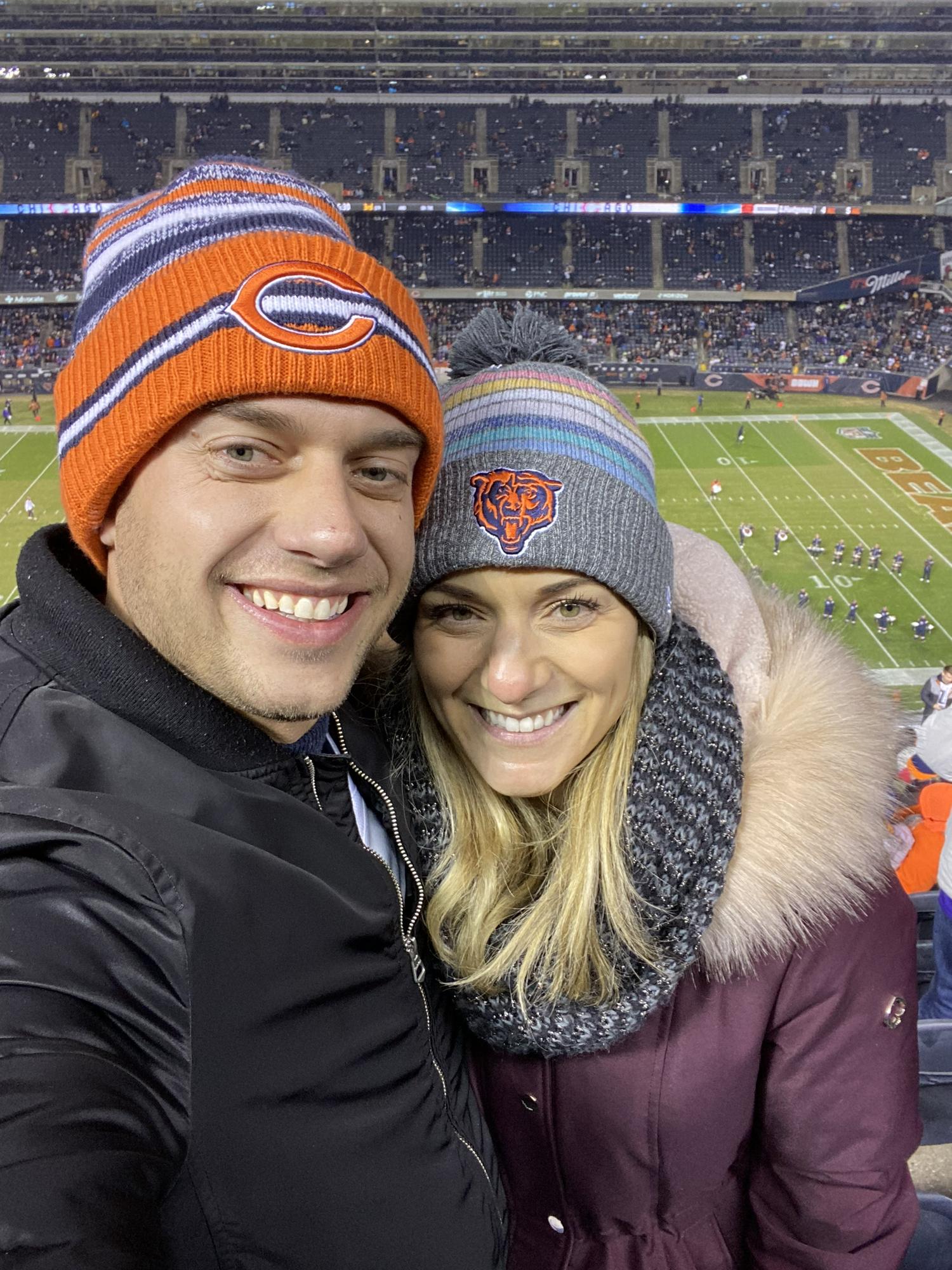 First Bears Game together