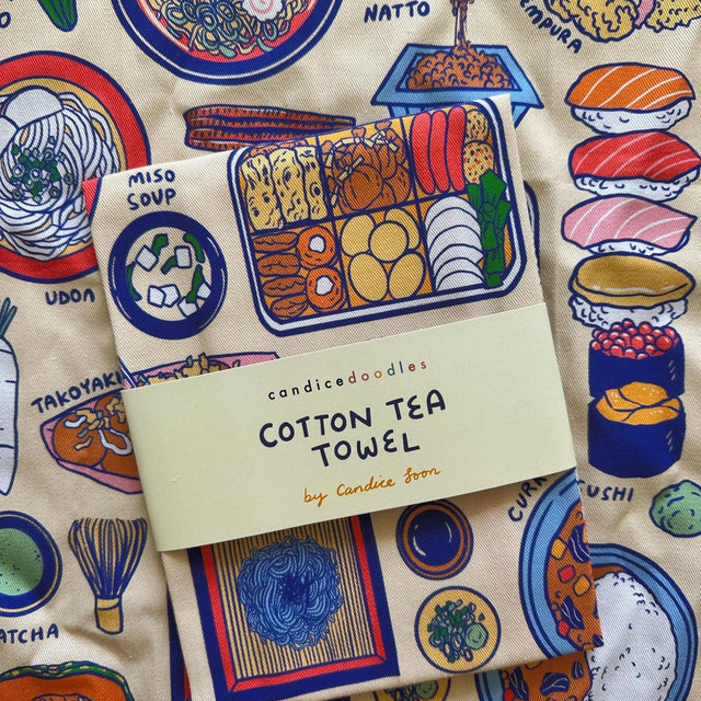 Japan Tea Towel