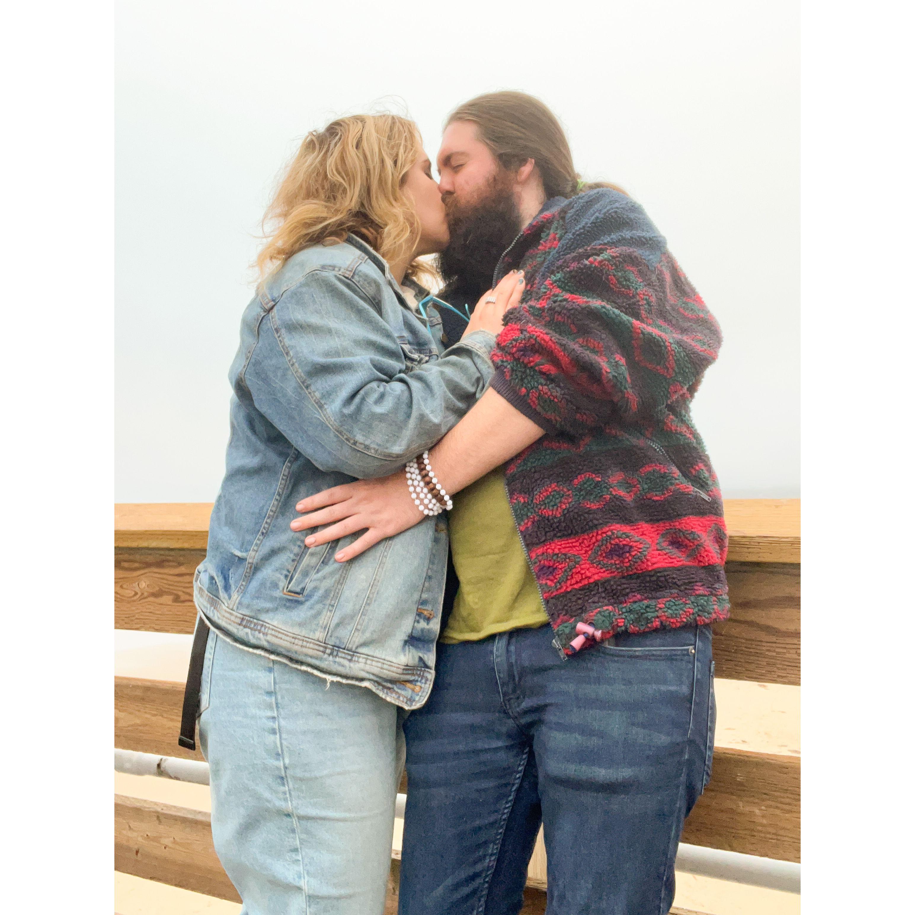 Our one year anniversary in San Luis Obispo