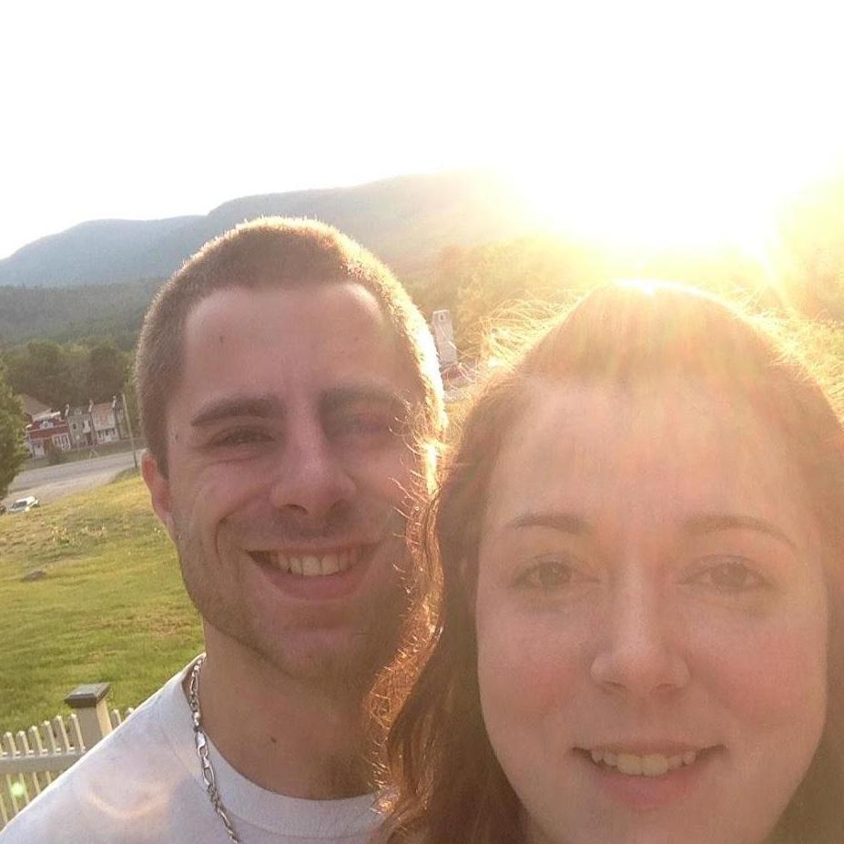 Anniversary selfie at Mt. Washington