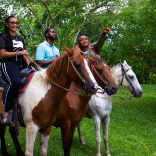 Guided Horseback Ride Tour for 2 - Cristo Rey, Belize