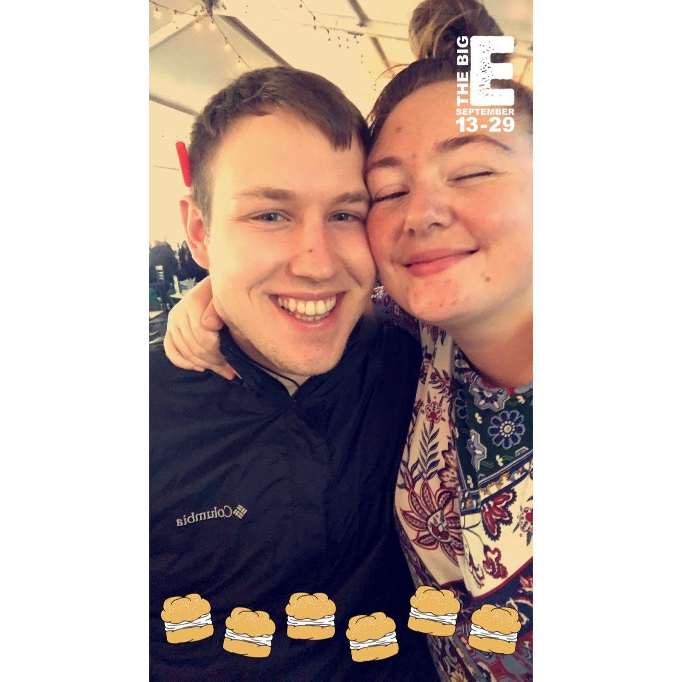 September 2019 - our first time at the Big E fair! Now one of our favorite weekends of the entire year