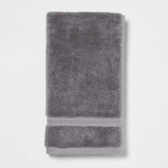 Antimicrobial Hand Towel Dark Gray - Total Fresh