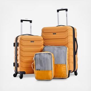 Wrangler Durham 4-Piece Luggage Set