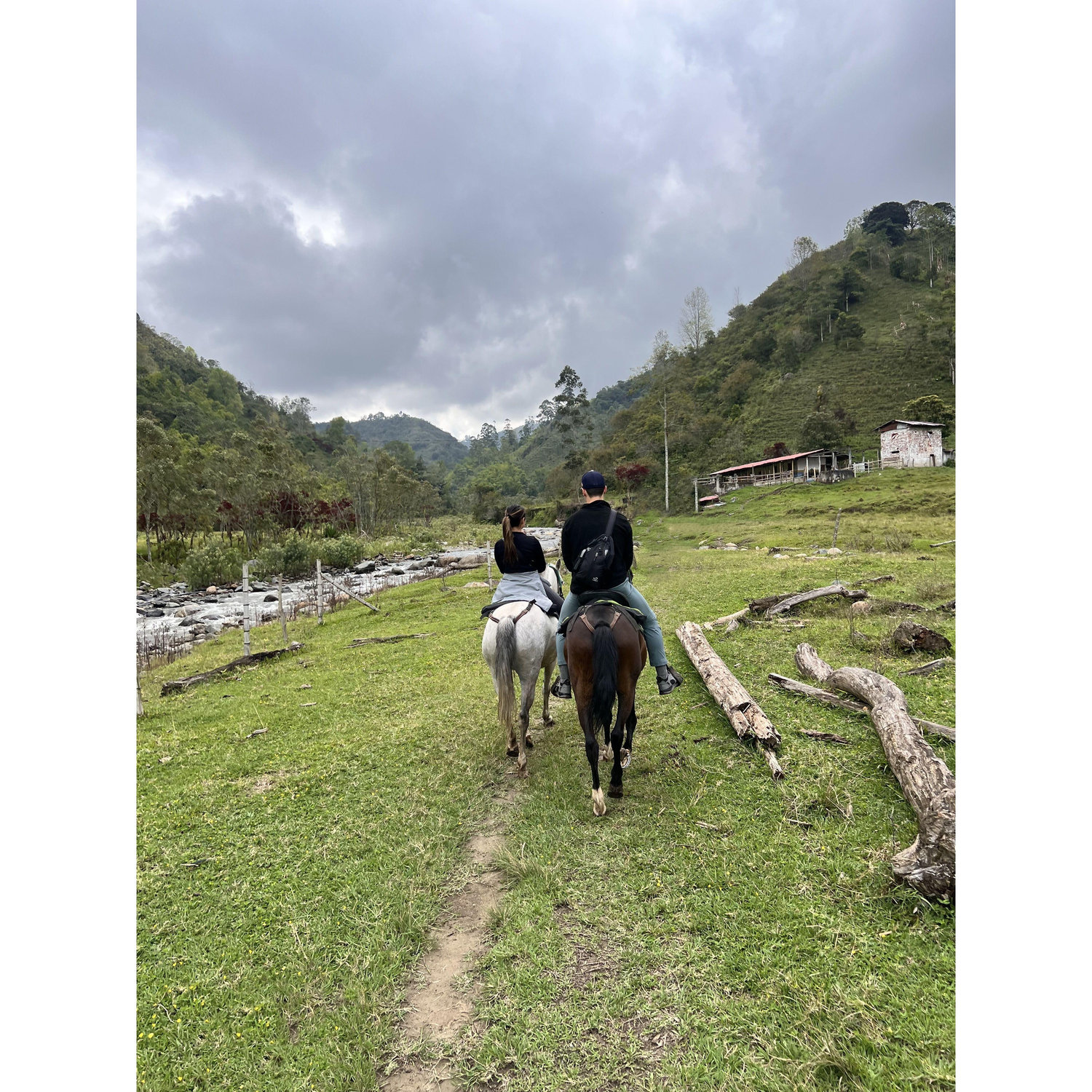 Christopher and Sofia's first trip to Colombia together.