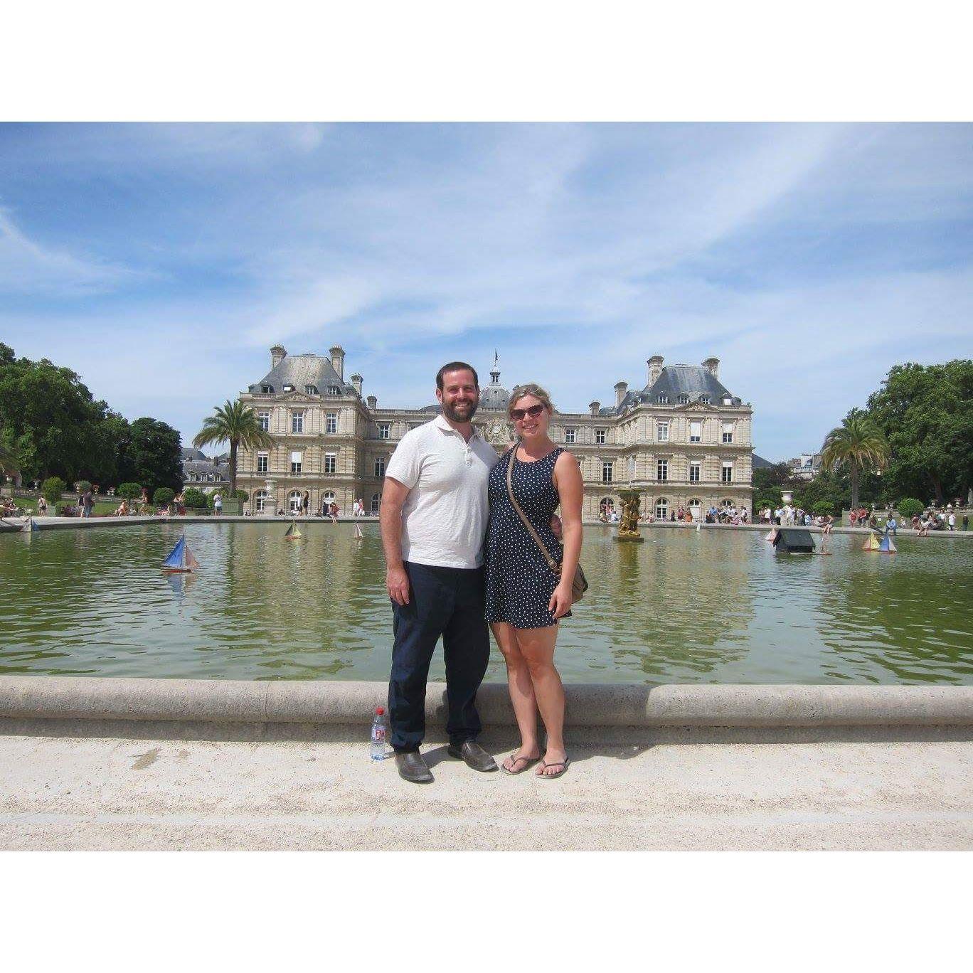 First trip to Paris together in 2016!