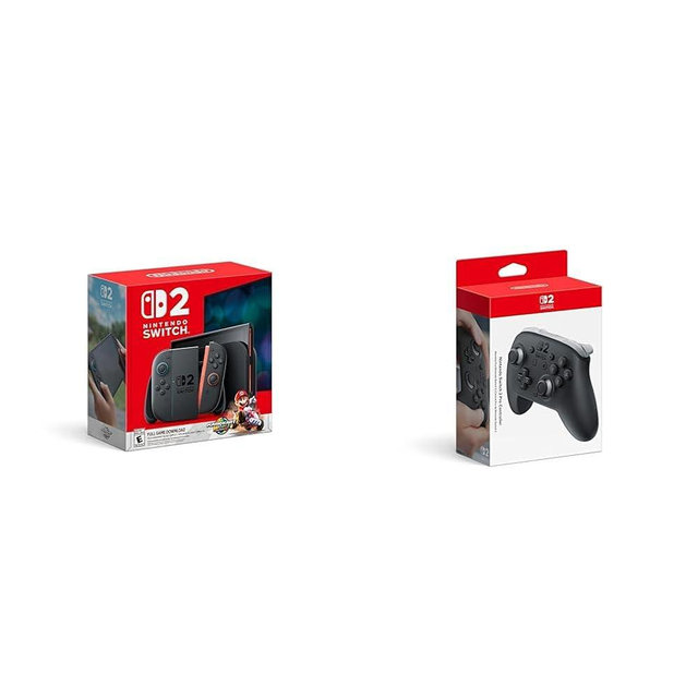 Nintendo Switch 2 + Mario Kart World Bundle with Pro Controller